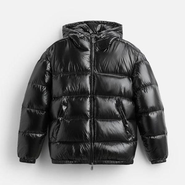 Men's Winter Down Hooded Jacket