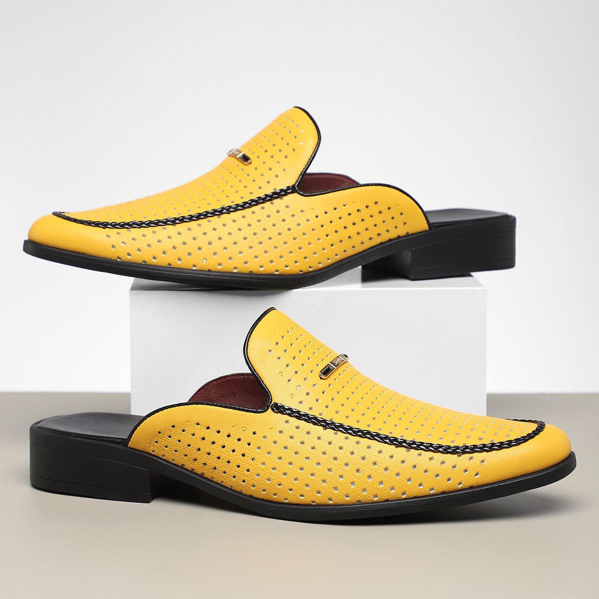 Men's Breathable Heel-free Sandals Slip-on Lofter