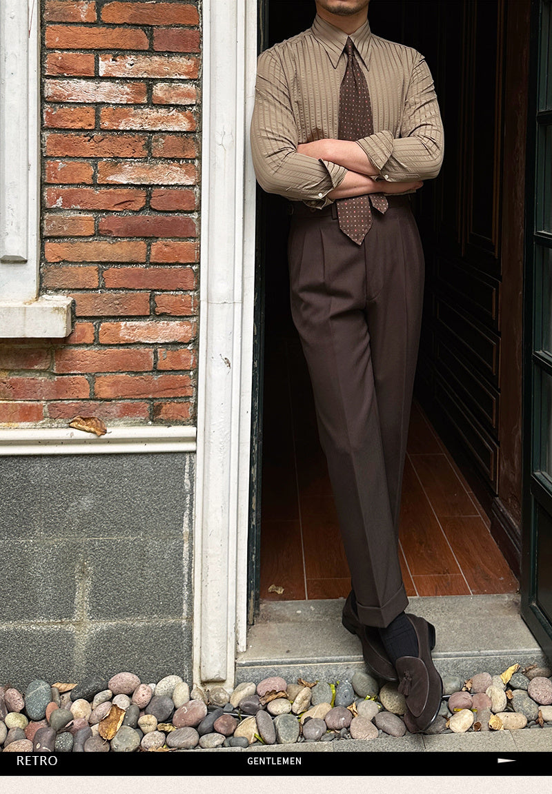 Anti-Wrinkle Breathable Long Sleeve Men's Shirt