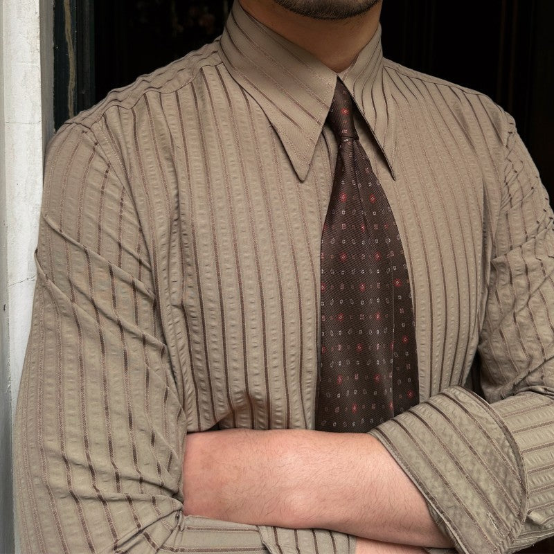 Anti-Wrinkle Breathable Long Sleeve Men's Shirt