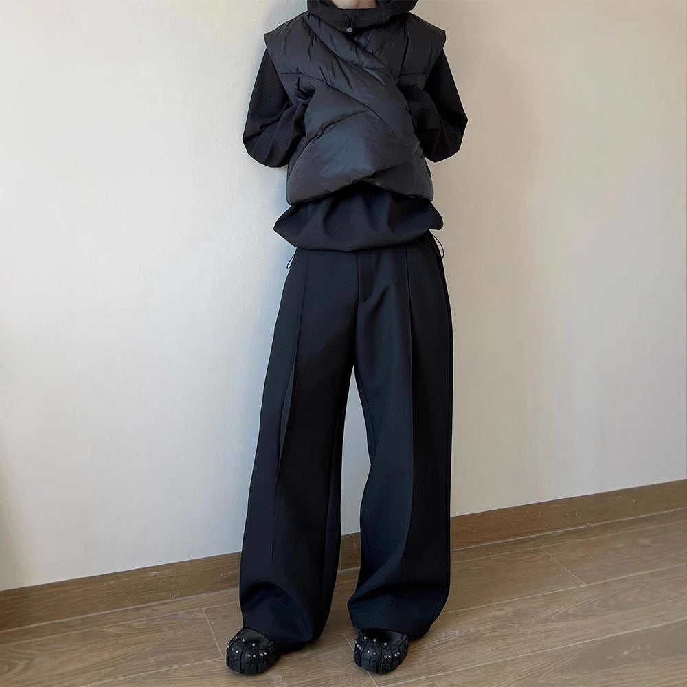 Crossed Thickened Cotton Padded Vest