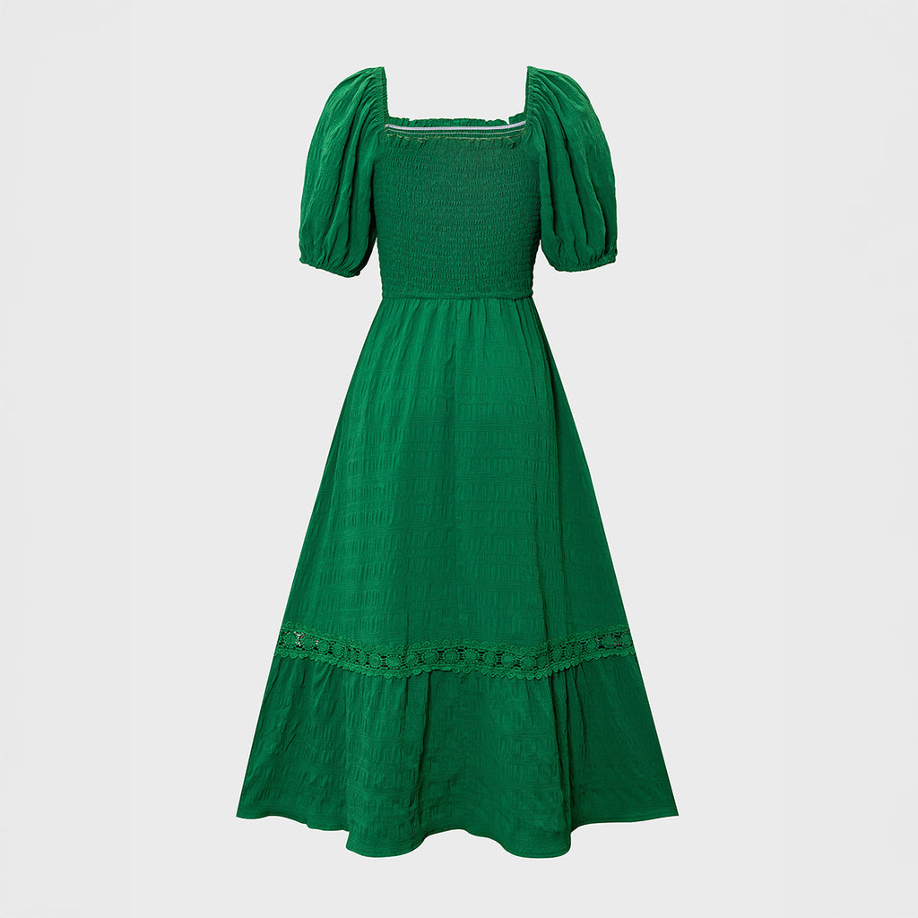 Leisure Vacation Short Sleeve Dress Women's Clothing