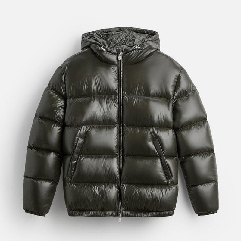 Men's Winter Down Hooded Jacket