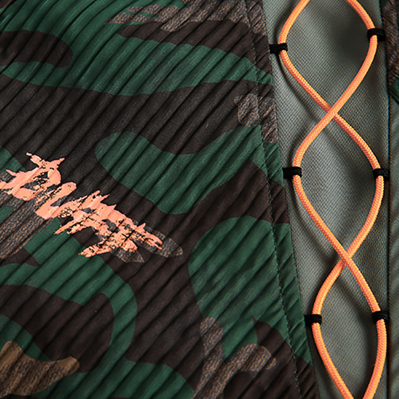 Men & Women Camouflage Loose Jacket