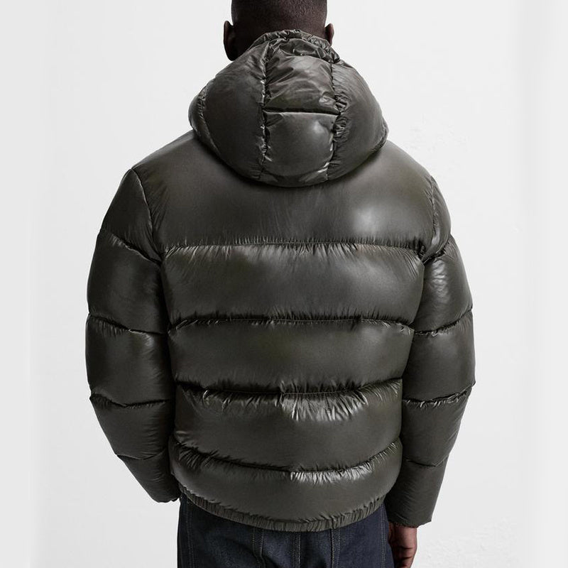 Men's Winter Down Hooded Jacket