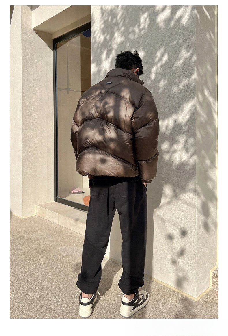 Winter Velvet Cotton-padded Zipper Jacket