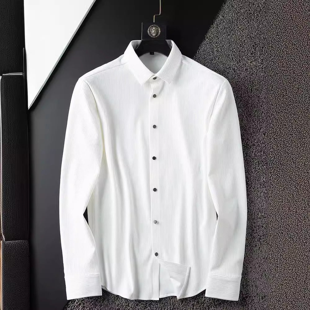 Men's Anti-wrinkle Business Casual White Shirt