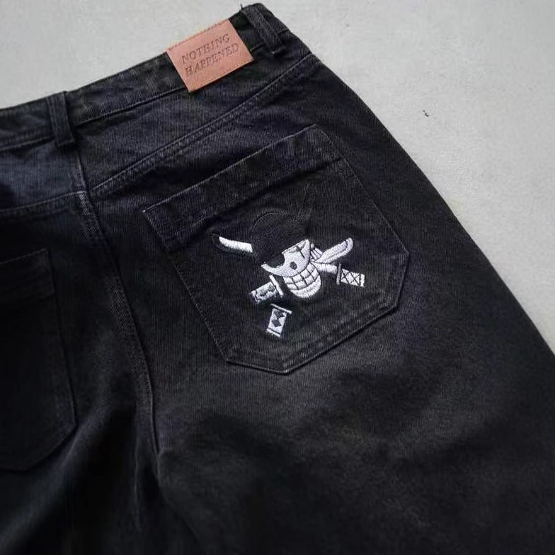 Retro Loose Fried Street Wide-leg Pants