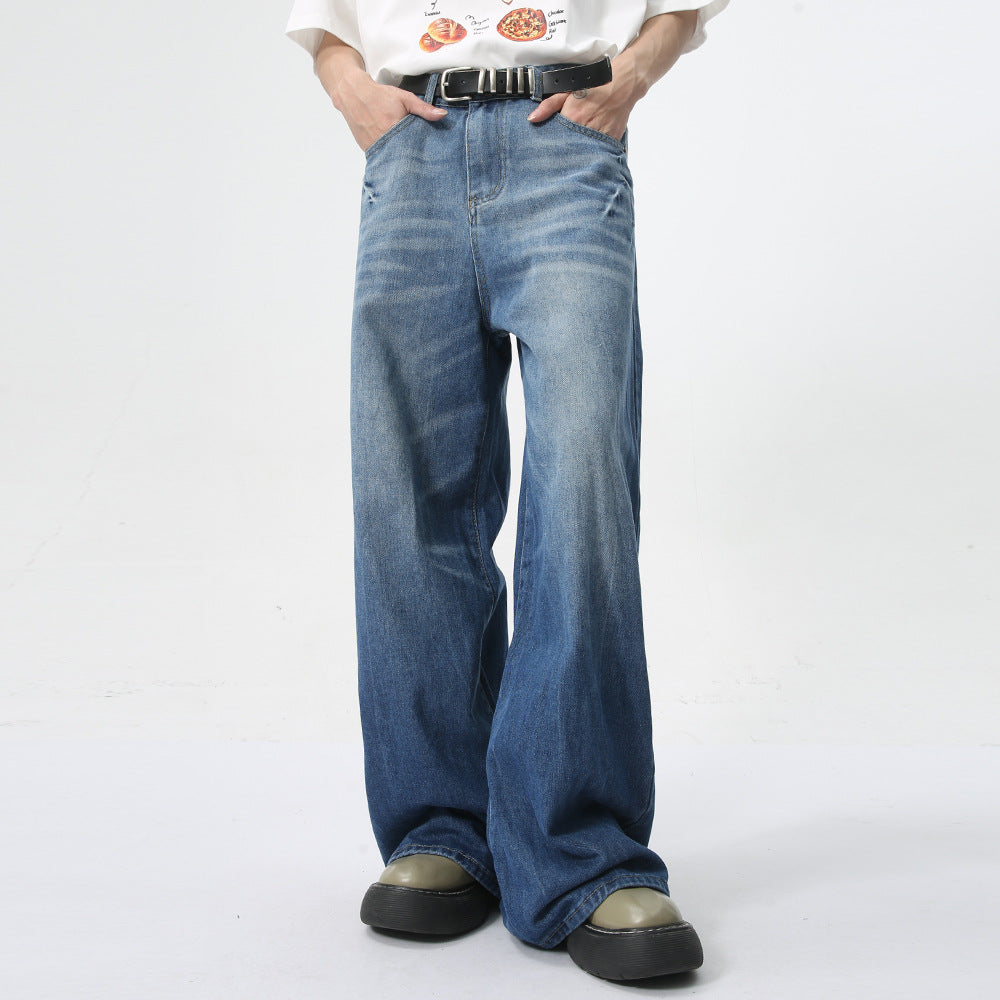 Men's Loose Straight Jeans