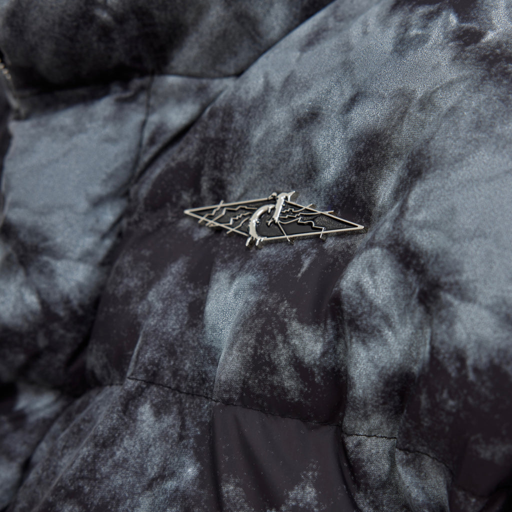 Men Tie Dyed Design Cotton Jacket