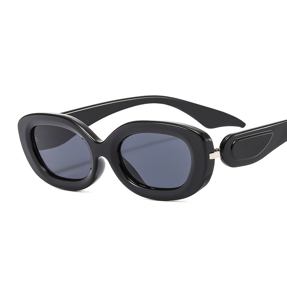 Trendy Sunglasses Oval Small Frame Men And Women