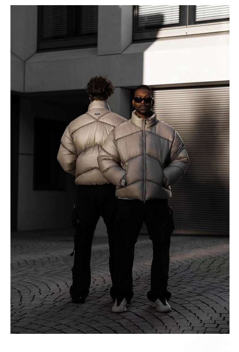 Winter Velvet Cotton-padded Zipper Jacket