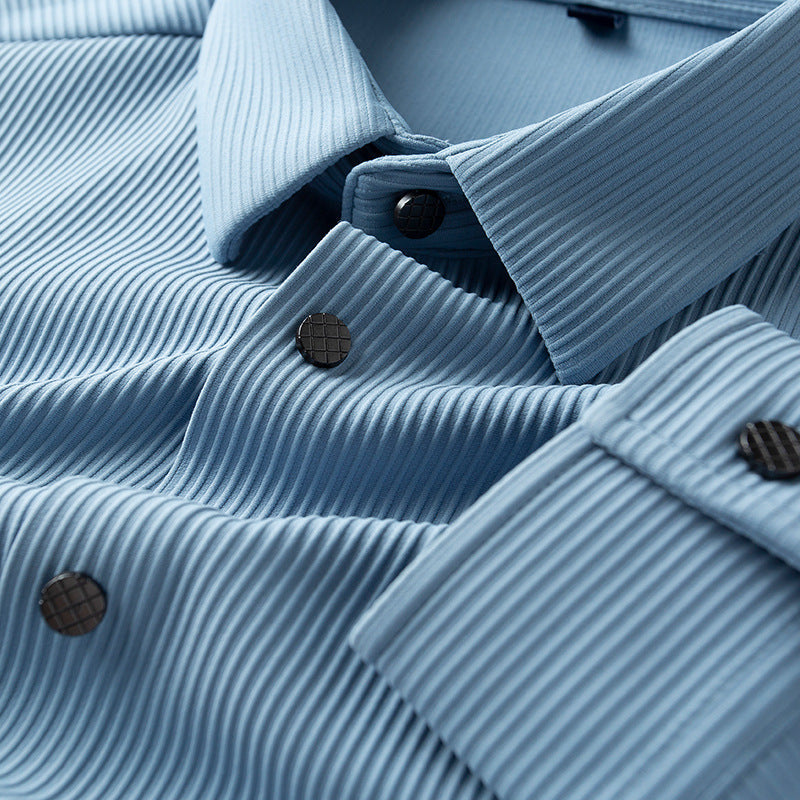 Men's Anti-wrinkle Business Casual White Shirt