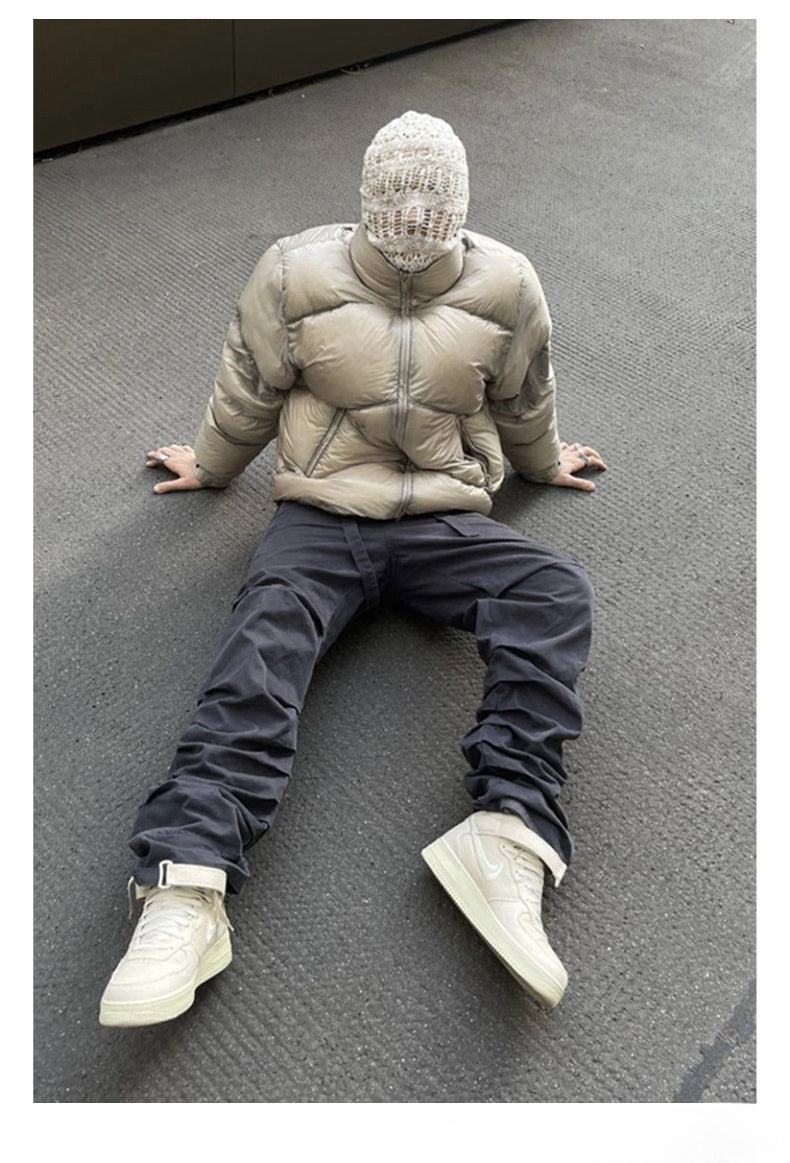 Winter Velvet Cotton-padded Zipper Jacket